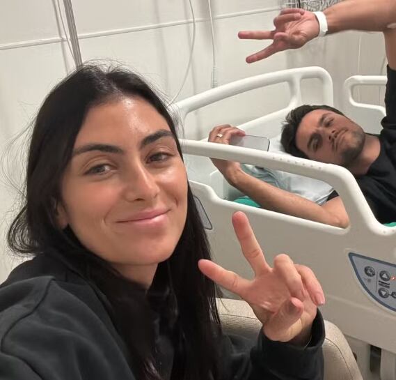 Felipe Simas passa por cirurgia após se machucar brincando com o filho