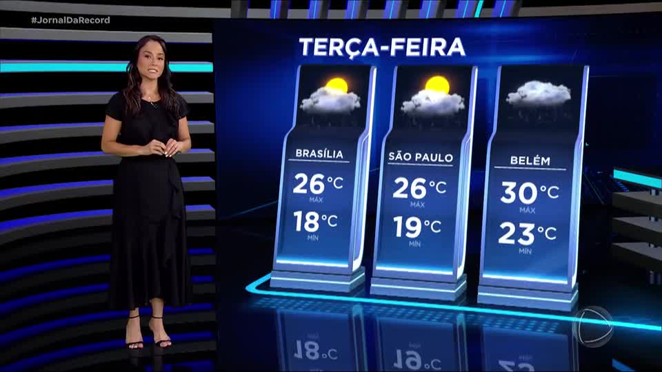 Confira a previsão do tempo para esta terça-feira (10)