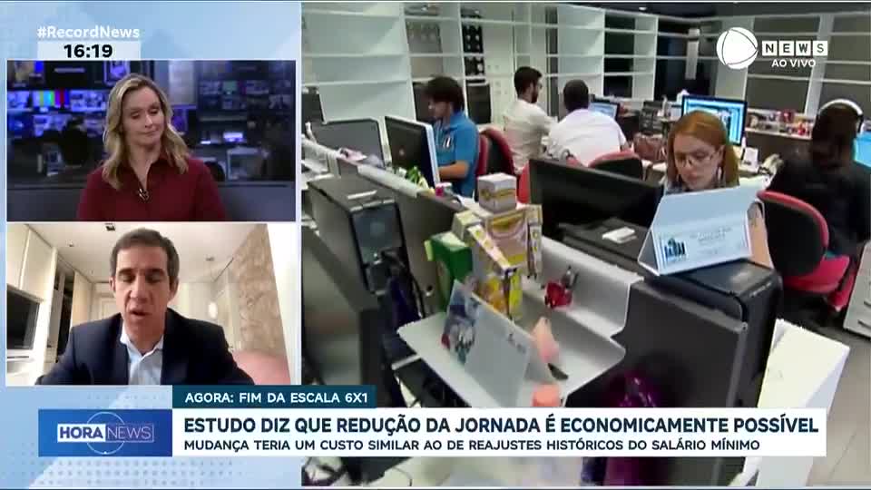 Estudo diz que redução da escala 6x1 é economicamente possível