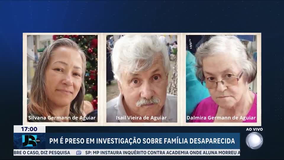 PM é preso suspeito de envolvimento no desaparecimento de família no RS