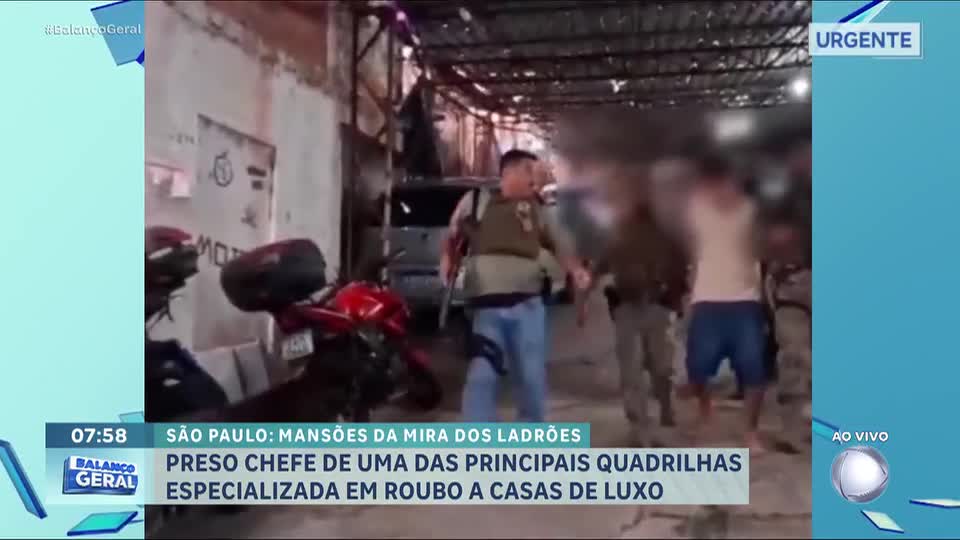 Polícia de São Paulo desmantela quadrilha que roubava casas de luxo