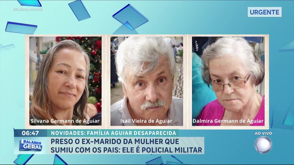 Ex-marido de mulher que desapareceu junto com os pais é preso no RS