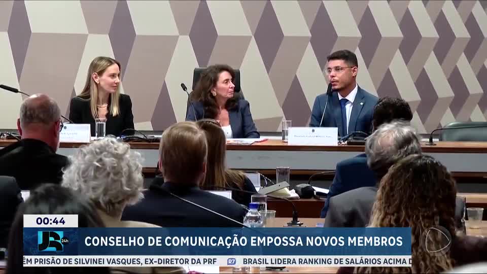 Conselho de Comunicação Social do Congresso elege presidente e vice do colegiado
