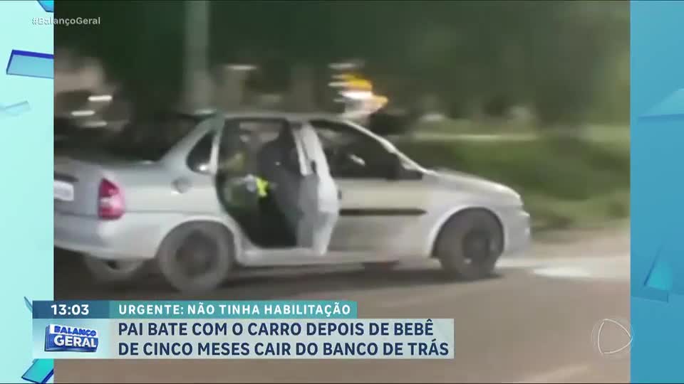 Bebê cai de carro em movimento após confusão em bar em Sorocaba (SP)