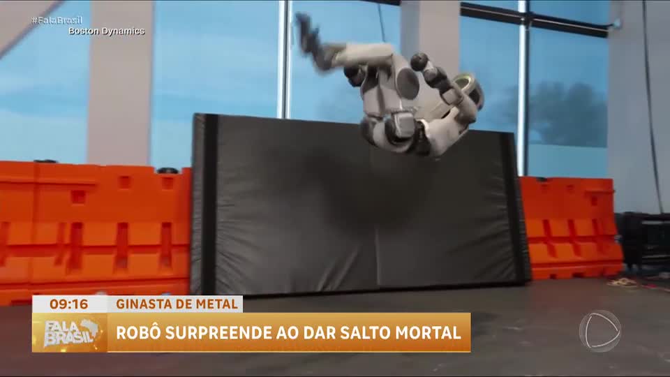 Vídeo: robô realiza movimentos de ginástica avançada nos EUA