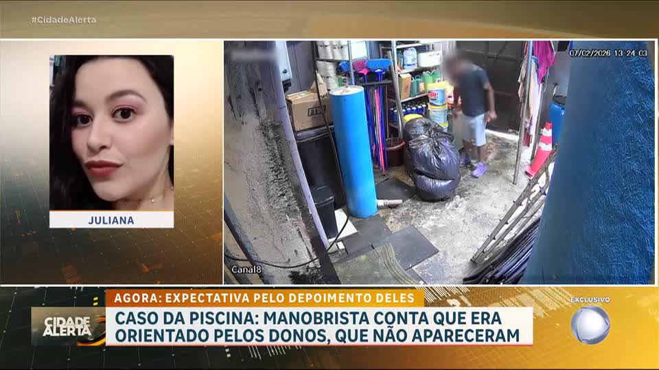 Caso da piscina: manobrista afirma que recebia orientação dos donos da academia para uso de produtos