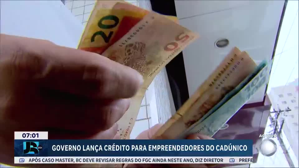 Governo lança crédito para famílias do CadÚnico em três capitais