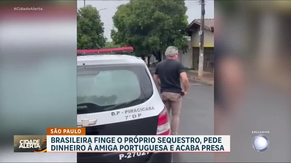 Amizade virtual entre brasileira e portuguesa termina em prisão após falso sequestro 