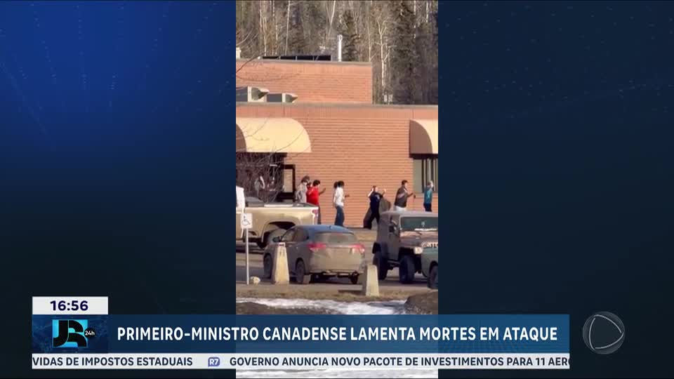 Primeiro-ministro lamenta mortes em ataque a tiros em escola no Canadá