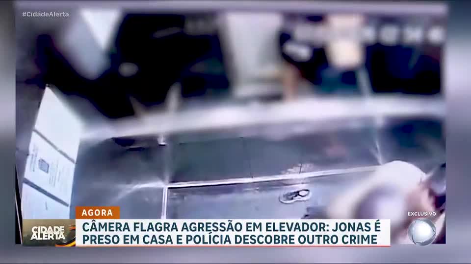 Homem agride mulher no elevador, e polícia descobre que ele era estelionatário 