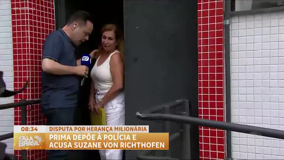 Prima de Suzane von Richthofen depõe sobre furto na casa de Miguel Abdalla