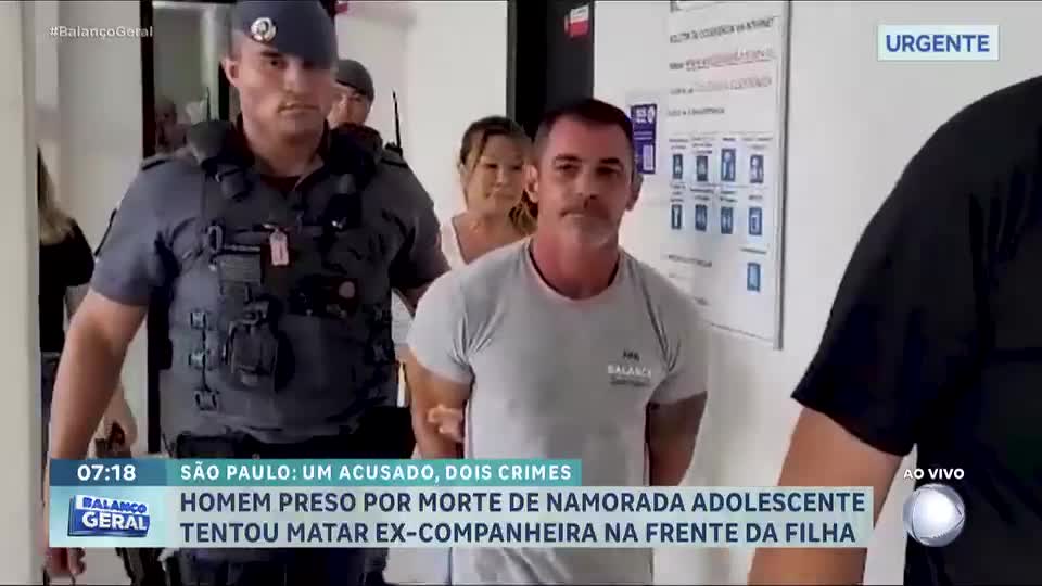 Polícia prende homem acusado de atacar ex e descobre que ele também matou namorada adolescente