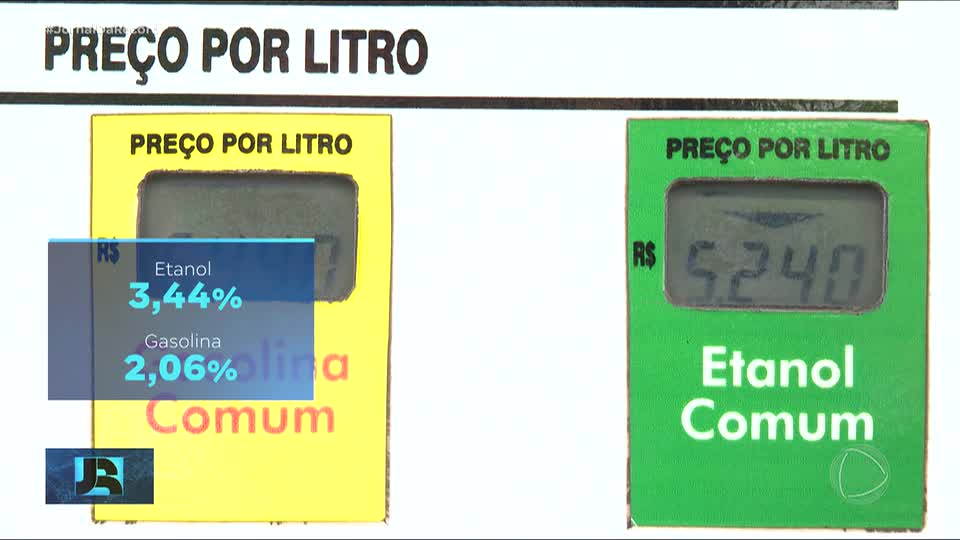 Inflação em janeiro sobe e fecha em 0,33%, puxada pela alta dos combustíveis