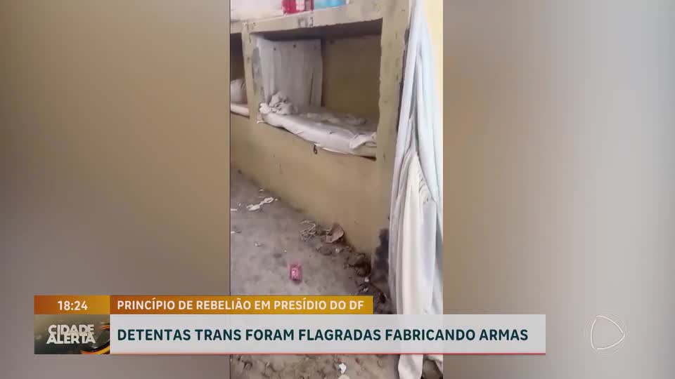 Rebelião na penitenciária feminina do DF: detentas trans são flagradas fabricando armas