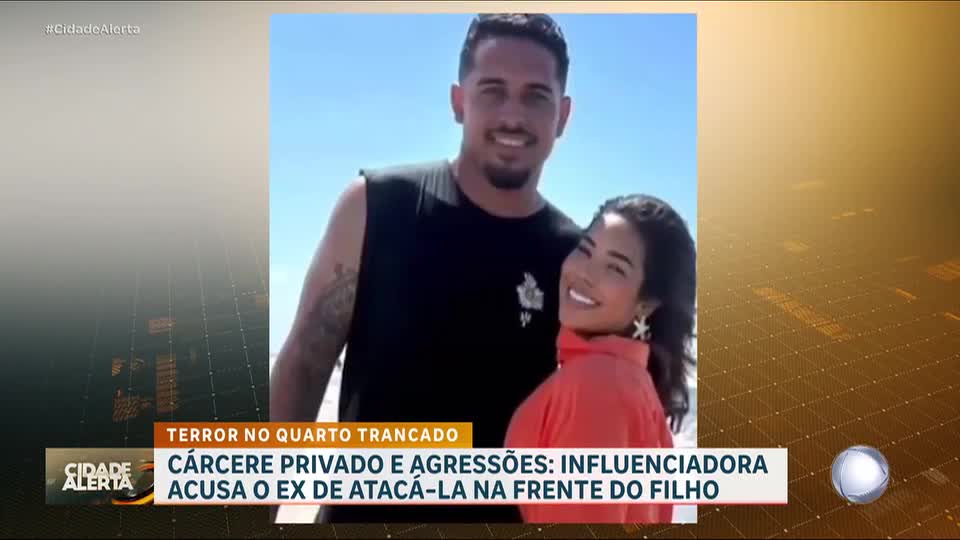 Influenciadora digital denuncia ex-marido por agressão 