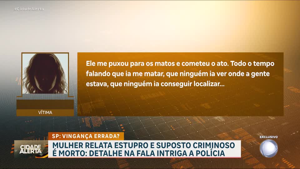 Mulher denuncia estupro, e suspeito é morto pelos familiares dela 