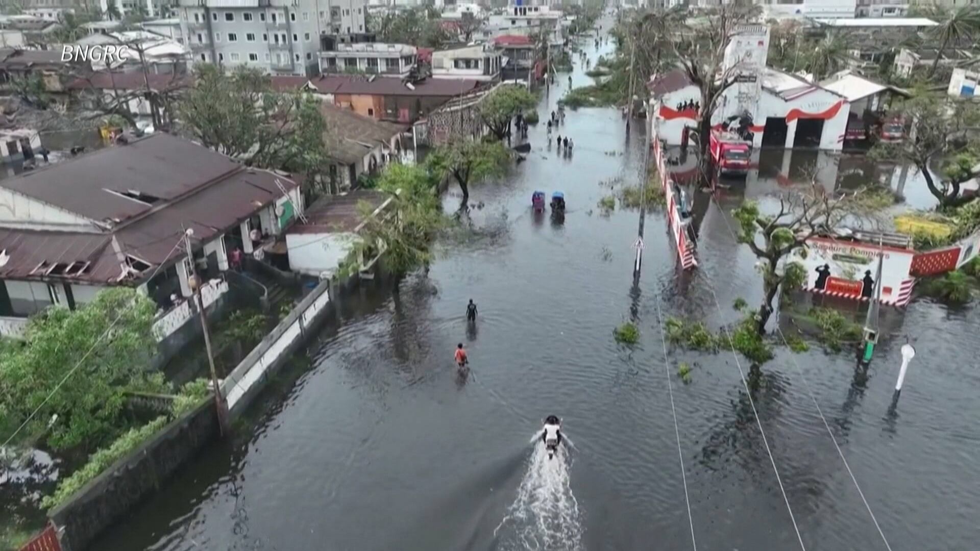 Ciclone Gezani provoca destruição em cidade de Madagascar