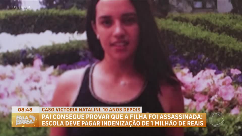 Caso Victoria Natalini: após 10 anos, pai consegue provar que filha foi assassinada