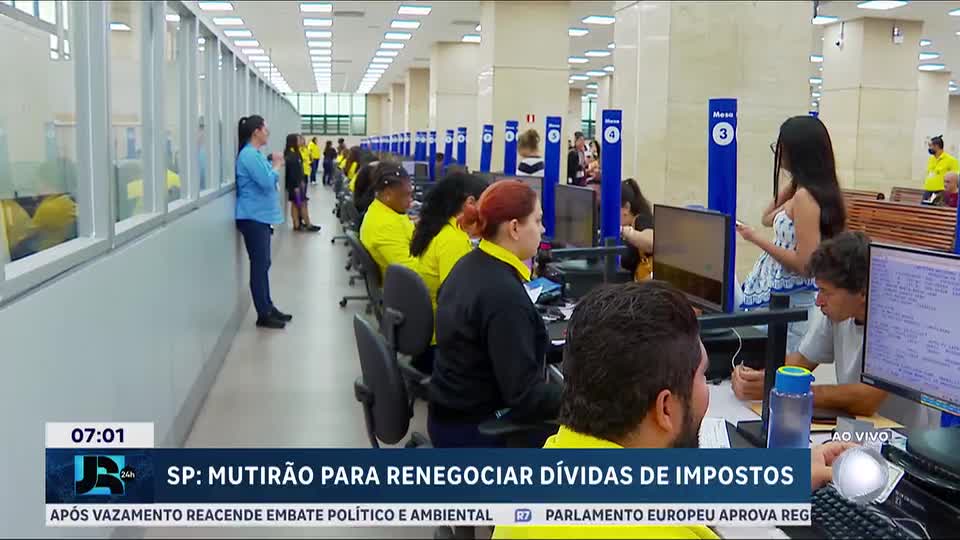 São Paulo tem mutirão para renegociar dívidas de impostos estaduais