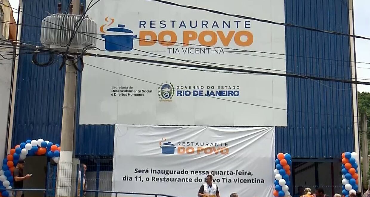 Restaurante do Povo reabre após 10 anos em Madureira, na zona norte do Rio
