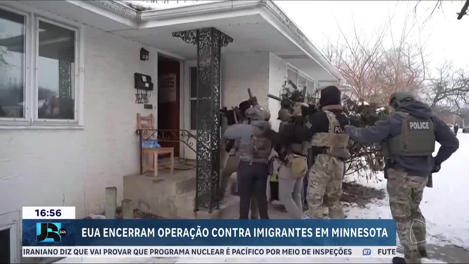 EUA encerram operações contra imigrantes em Minnesota