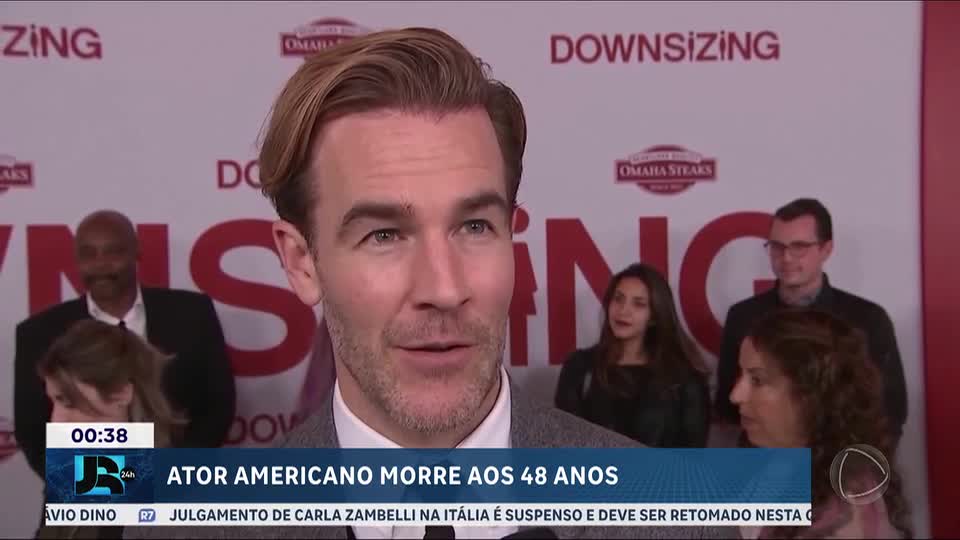 James Van Der Beek, estrela da série ‘Dawson's Creek’, morre aos 48 anos