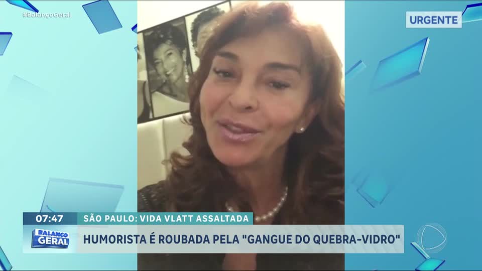Atriz Vida Vlatt é nova vítima da gangue do quebra-vidro e tem celular roubado em São Paulo