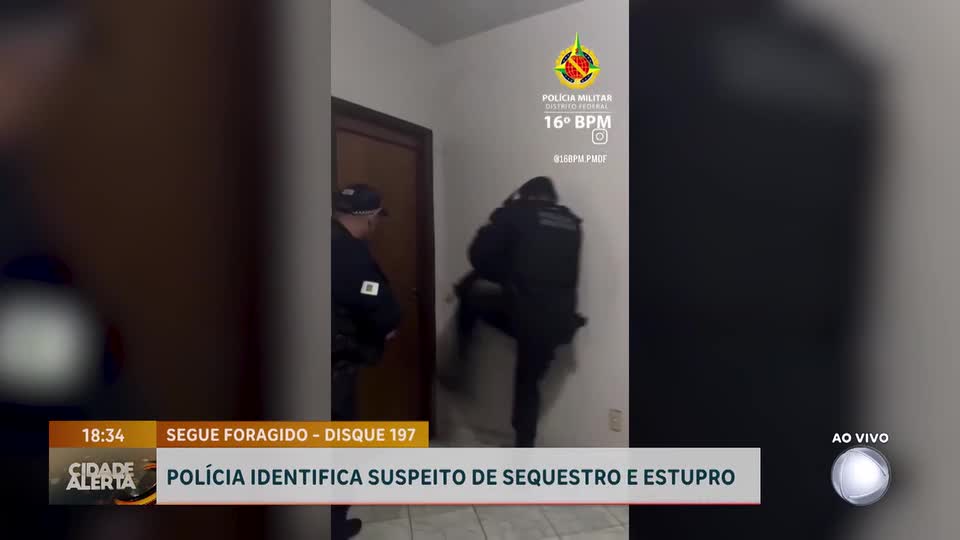 Polícia Civil identifica homem envolvido em sequestro e estupro em Brazlândia (DF)