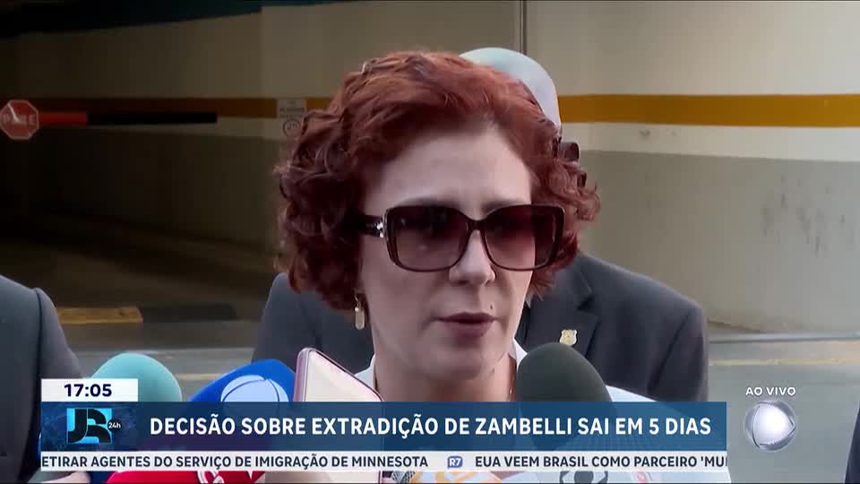 Justiça italiana deve decidir em até 5 dias sobre extradição de Carla Zambelli