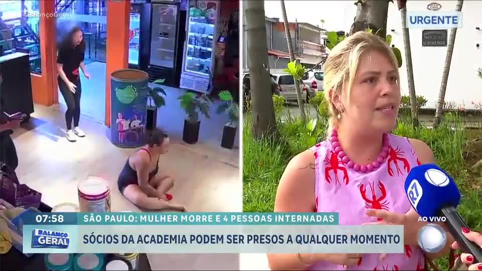 Mãe relata sintomas de intoxicação na filha após aulas de natação em academia onde mulher morreu