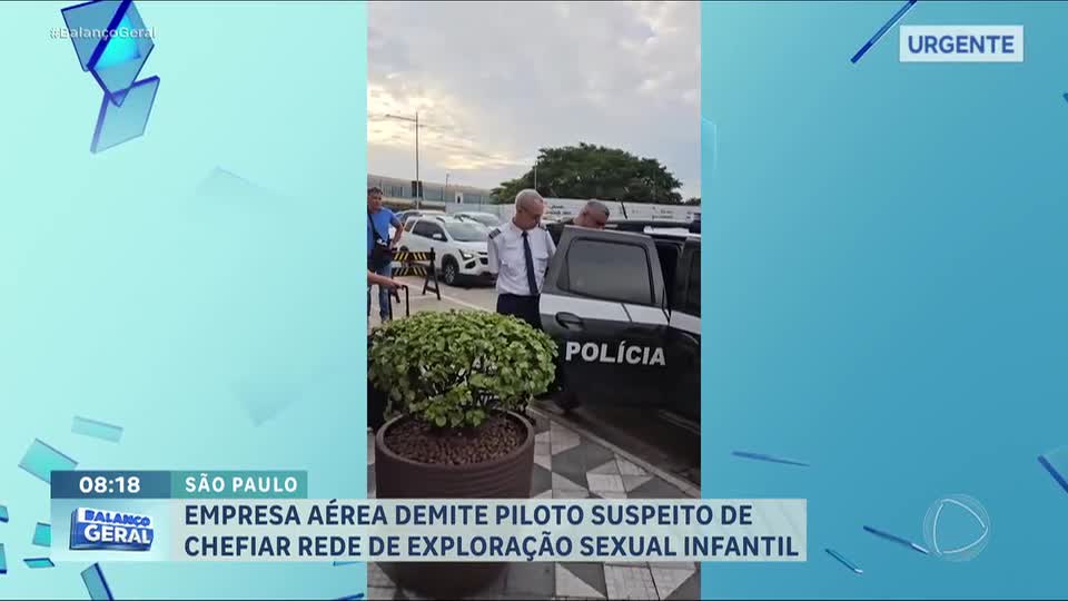 Empresa demite piloto de avião preso acusado de exploração sexual infantil