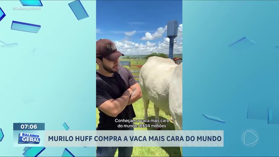 Murilo Huff desembolsa R$ 13 milhões e adquire 25% de vaca mais cara do mundo