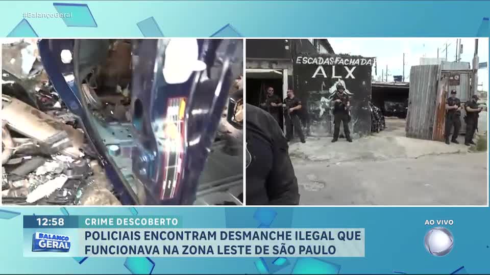 Rastreador em veículo roubado ajuda polícia a encontrar desmanche na zona leste de São Paulo