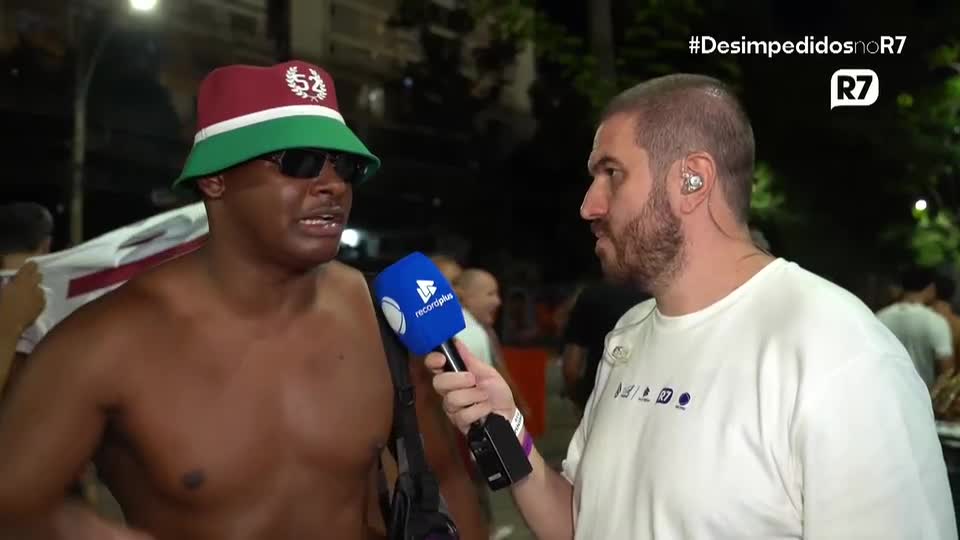 ‘A gente vai levantar taça esse ano’, garante torcedor do Fluminense após vitória no clássico