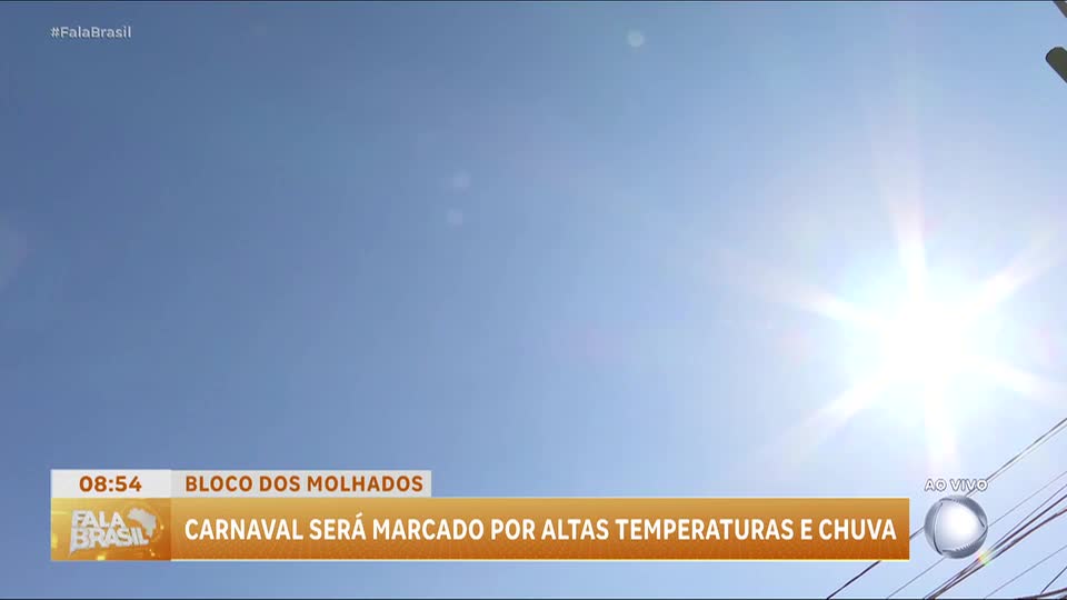 Carnaval em São Paulo tem previsão de calor e chuvas