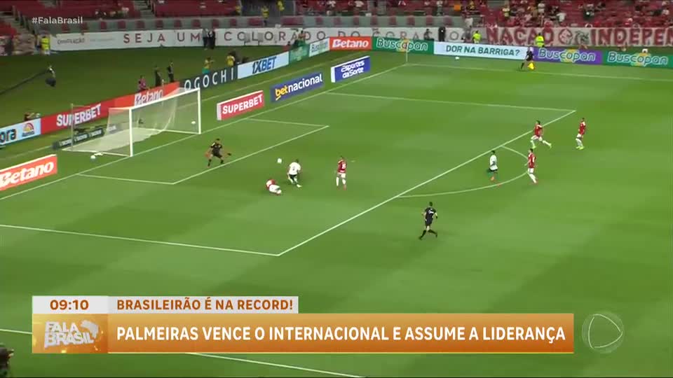 Fala Esporte: Palmeiras assume liderança do Brasileirão após vitória sobre o Inter