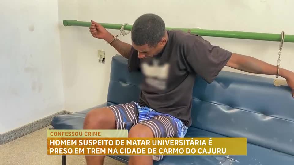 Homem suspeito de matar estudante universitária é preso em Minas Gerais