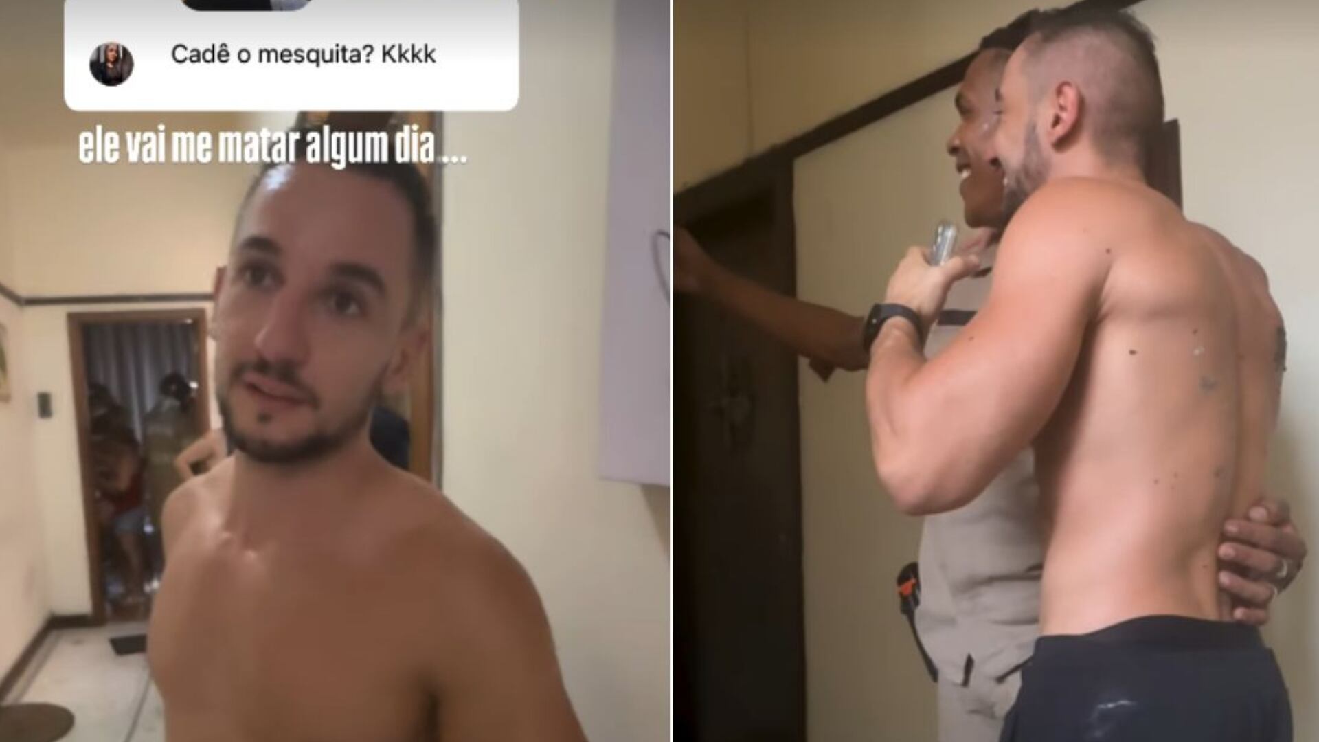 Filho de Otávio Mesquita arromba porta e ajuda a conter incêndio em prédio