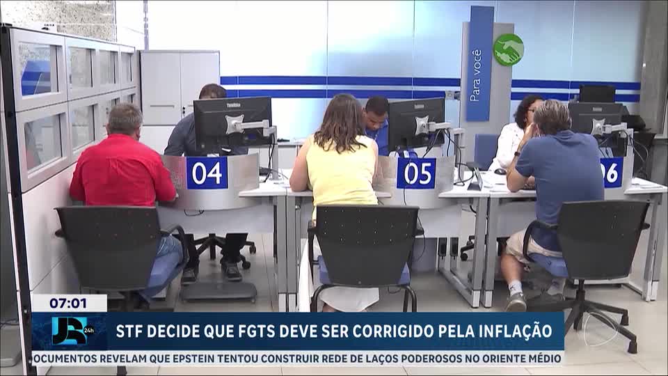 STF confirma que contas do FGTS devem ser corrigidas pela inflação