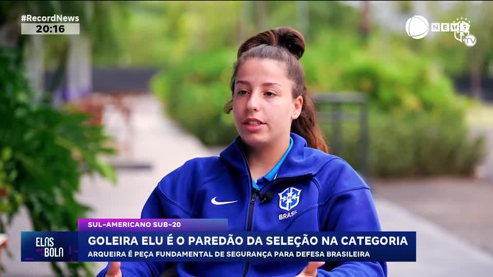 Defensora da seleção é o paredão da categoria sub-20 no Sul-Americano