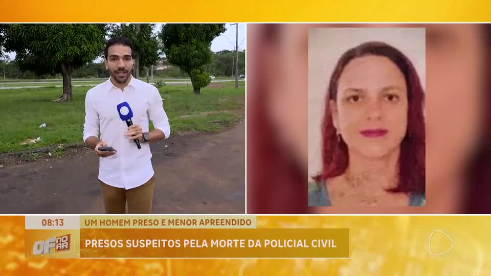 Presos suspeitos pela morte de policial civil no DF