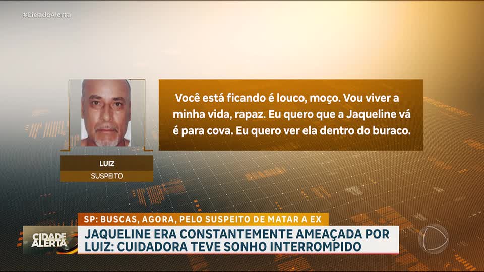 Ex-marido cumpre ameaças e mata cuidadora a tiros no interior de São Paulo