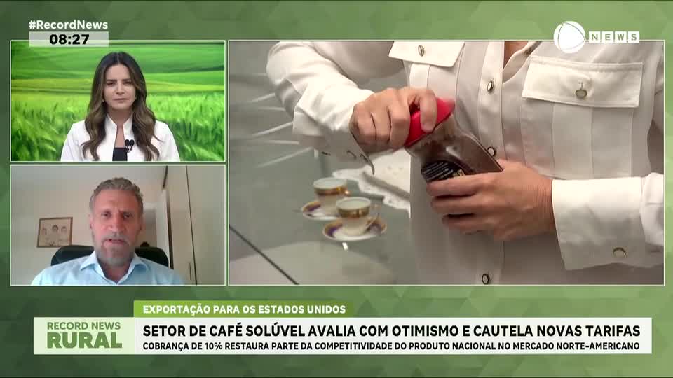 Setor de café solúvel avalia com otimismo e cautela novas tarifas