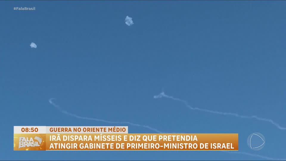 Irã lança mísseis contra Israel e tensão aumenta na região