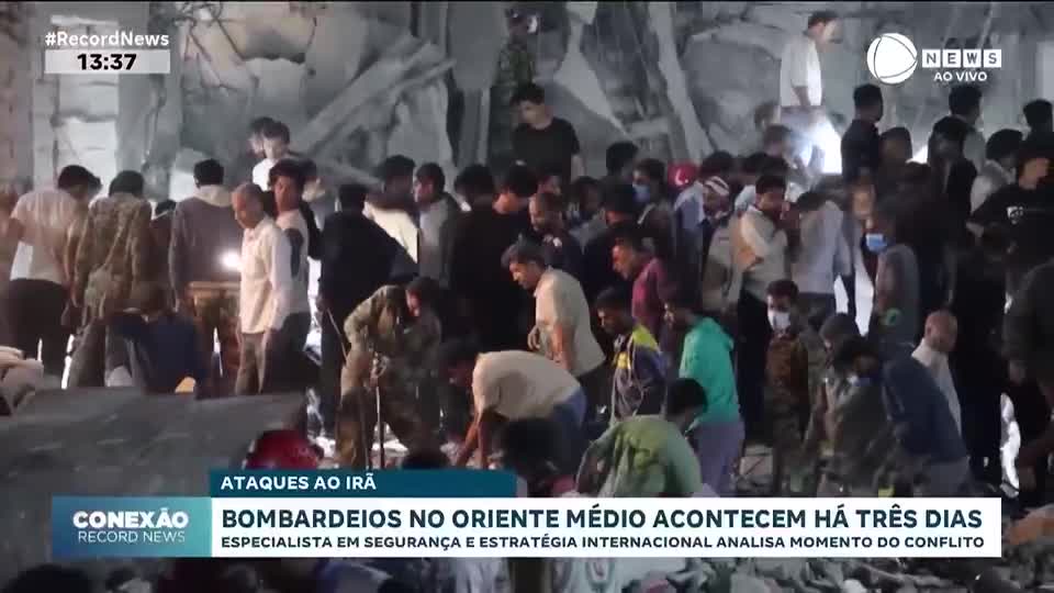 Bombardeios no Oriente Médio acontecem há três dias