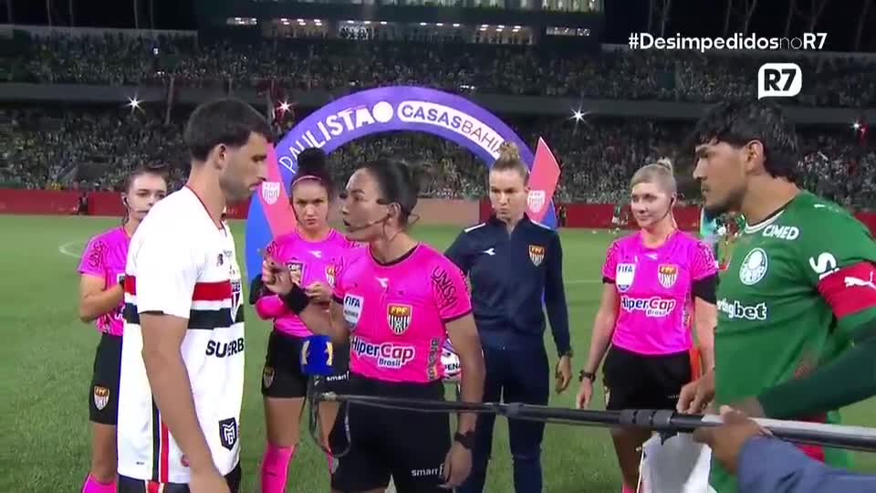 Assista à íntegra de Palmeiras 2 x 1 São Paulo com R7 e Desimpedidos