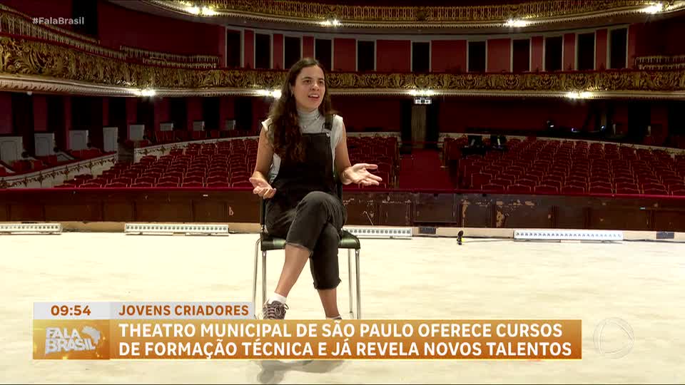 Theatro Municipal de São Paulo oferece cursos de formação técnica e ajuda a revelar novos talentos
