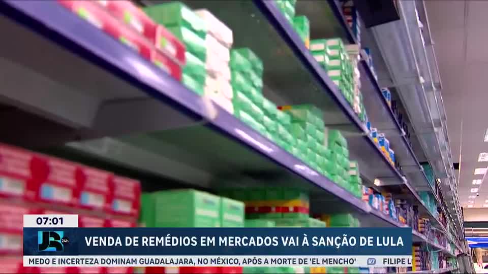 Projeto que autoriza venda de remédios em supermercados vai para sanção de Lula