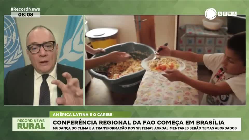 Conferência regional da FAO começa em Brasília