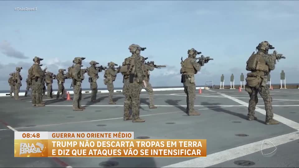 Trump considera envio de tropas ao Irã em meio a tensões nucleares
